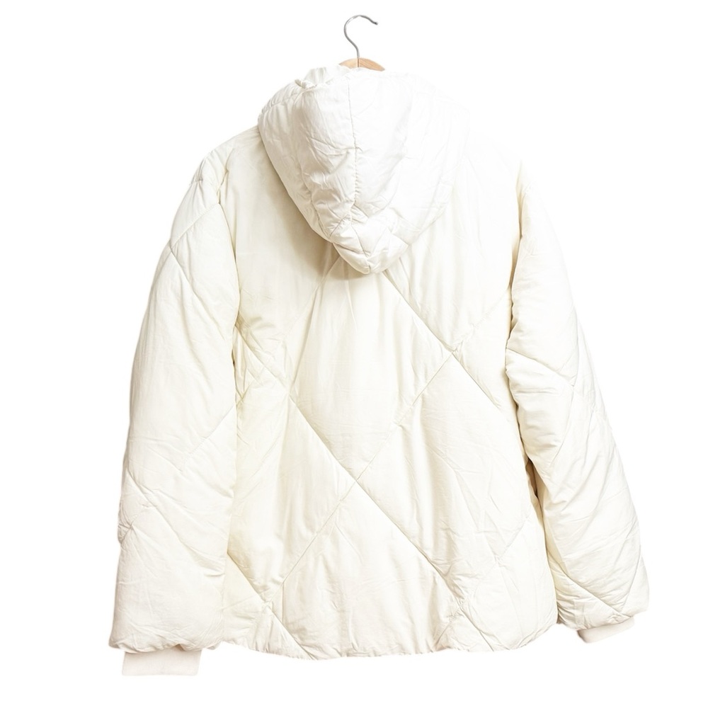 Free People Emmy Swing Puffer Coat Jacket Cream - Picture 3 of 8
